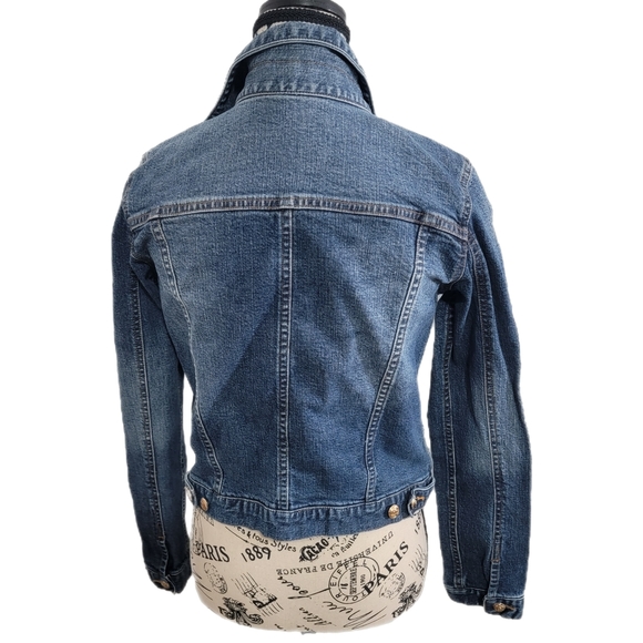 Vintage 90's Juicy Couture Denim Jean Jacket Size Medium - Picture 4 of 13